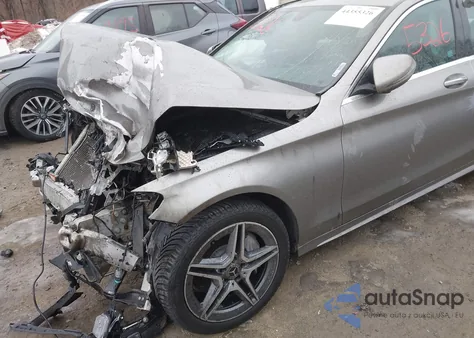 2020 Mercedes-Benz C 300 4Matic from USA, damaged, VIN WDDWF8EB6LR541528
